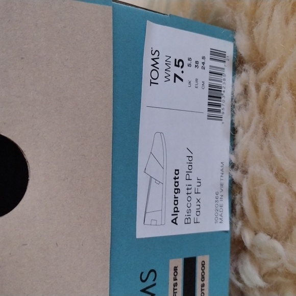 Biscotti Plaid Flannel TOMS - Picture 6 of 6